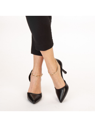 Ψηλοτάκουνα παπούτσια, Γυναικεία παπούτσια  Sofie μαύρα - Kalapod.gr